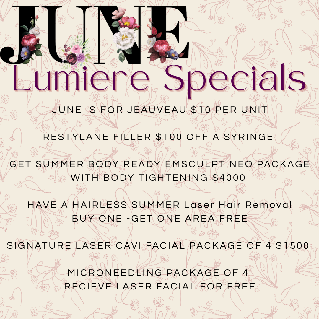 JUNE SPECIALS