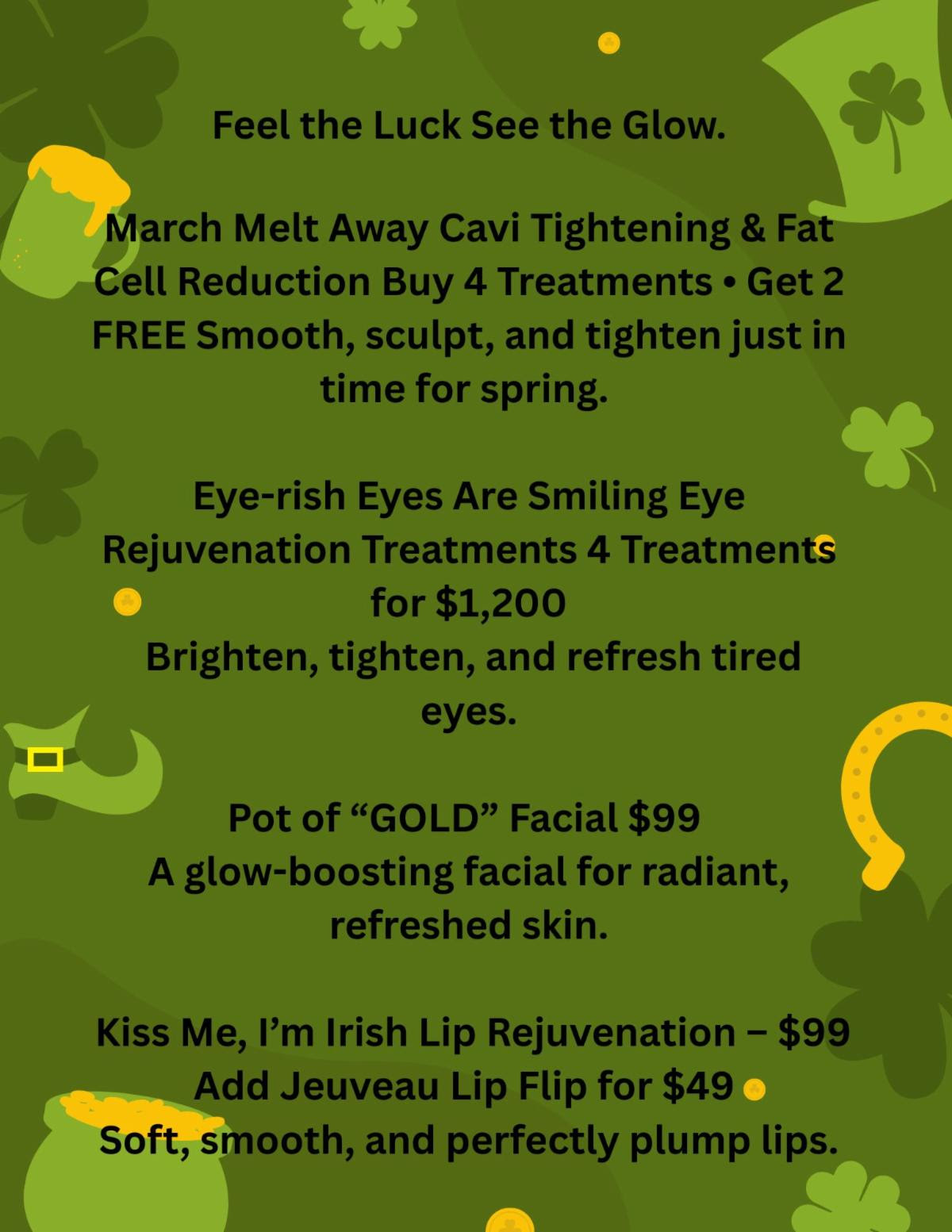 MARCH SPECIALS